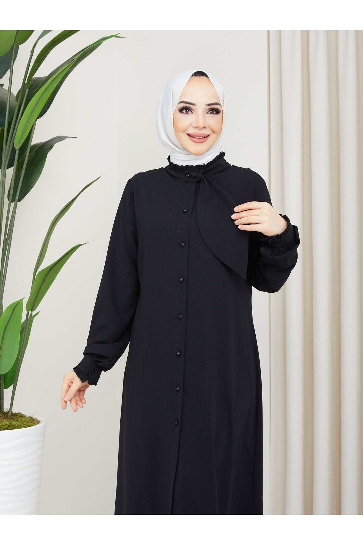 تونيك BELLİNA لون أسود