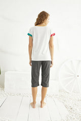 طقم بيجاما Siyah İnci لون رمادي