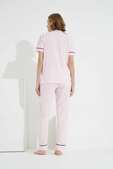 طقم بيجاما Siyah İnci لون زهري