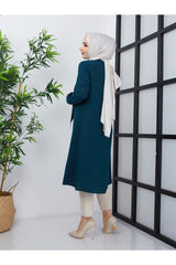 تونيك BELLİNA لون أخضر