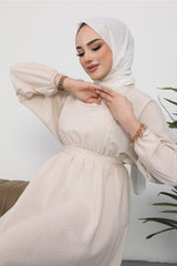 فستان Bestenur لون بني
