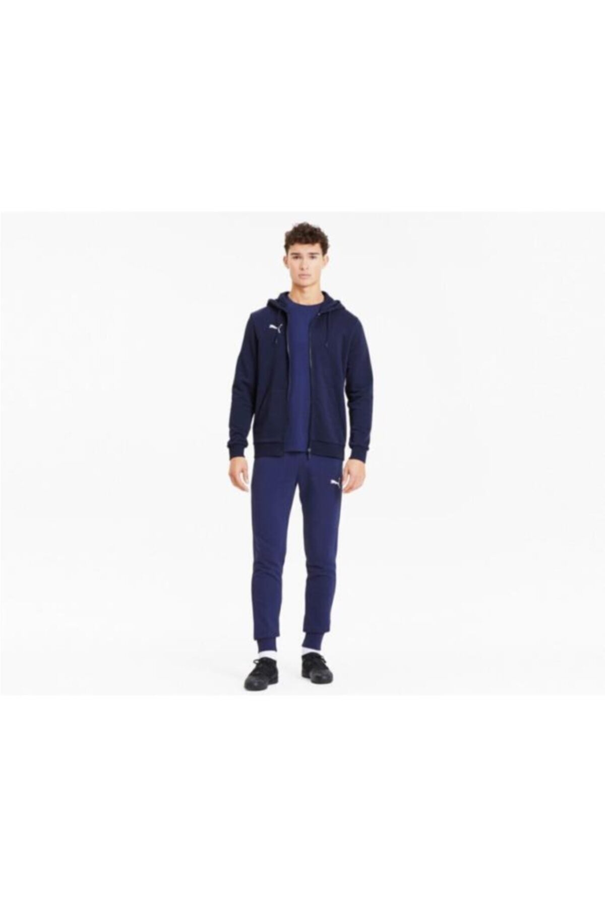 هودي Puma لون أزرق غامق