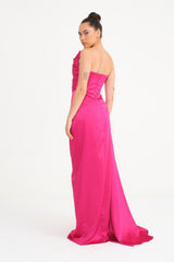 فستان سهرة SpringStore لون زهري