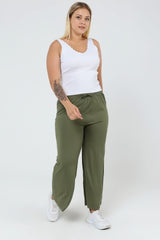 بنطال tarzımsüper لون كاكي