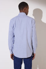 قميص BROOKS BROTHERS لون أزرق غامق