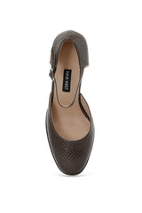 ملء الأحذية ذات الكعب Nine West لون بني