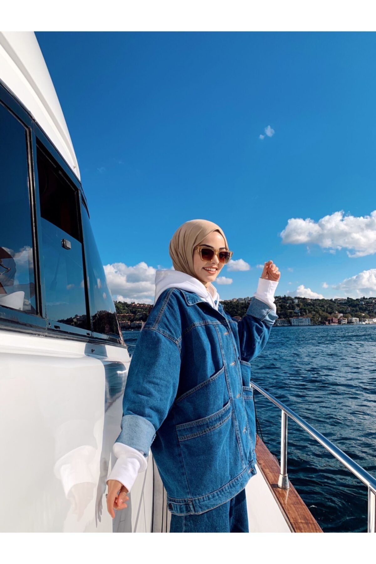 جاكيت Berardi Moda لون أزرق