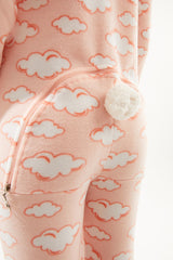 طقم بيجاما Ecrou لون زهري