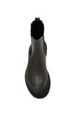 حذاء طويل Nine West لون كاكي
