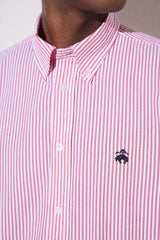 قميص BROOKS BROTHERS لون أحمر