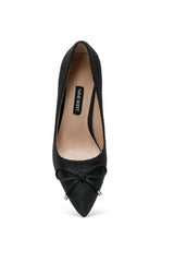 حذاء كلاسيكي بكعب Nine West لون أسود