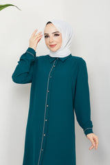 تونيك BELLİNA لون أخضر