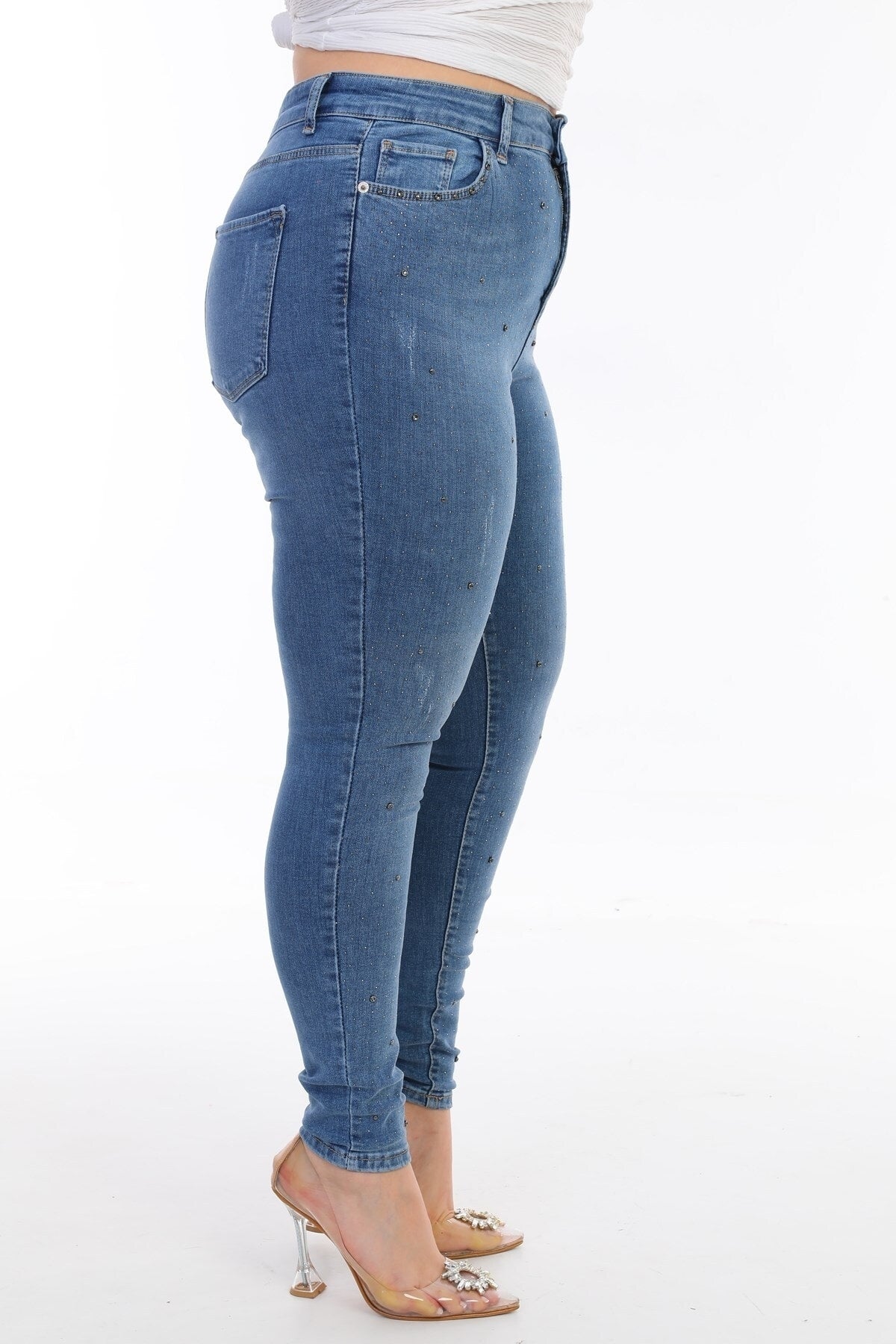 بنطال PodiumStar لون أزرق