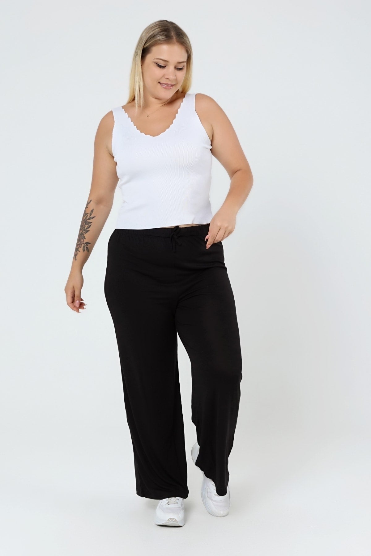 بنطال tarzımsüper لون أسود