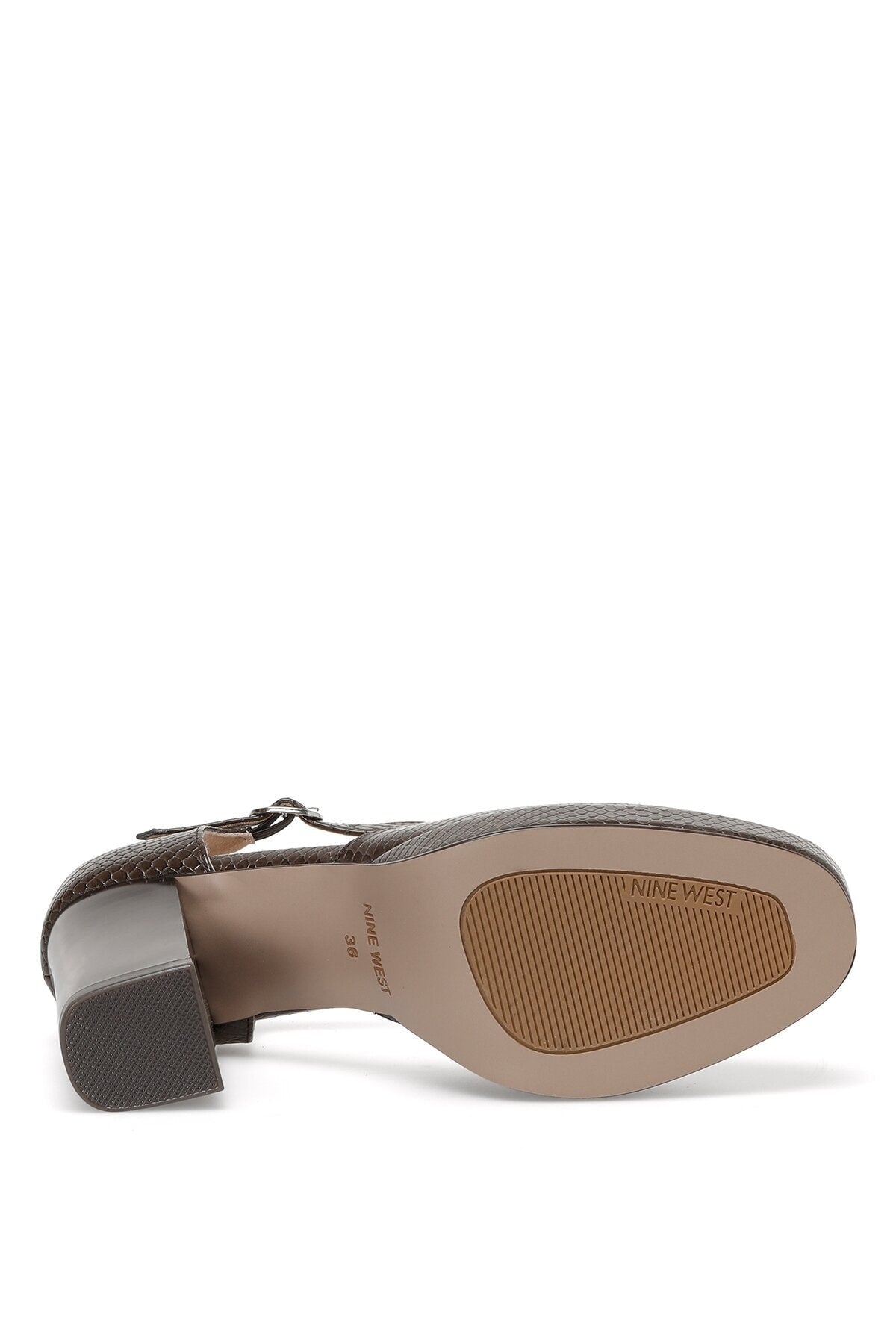 ملء الأحذية ذات الكعب Nine West لون بني