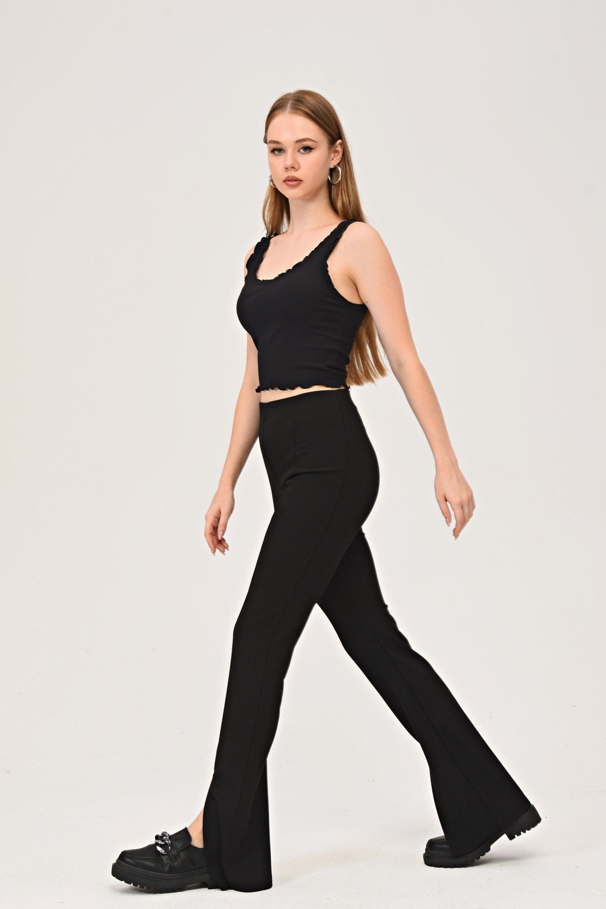 بنطال MJORA لون أسود