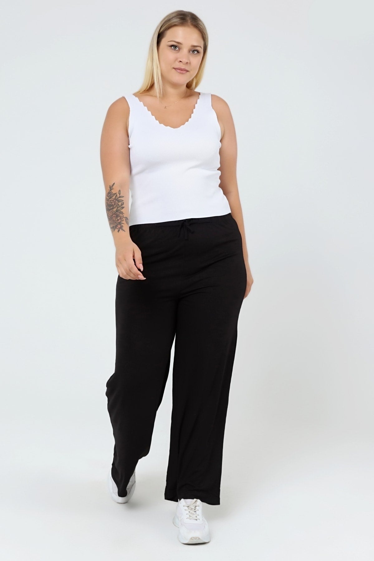 بنطال tarzımsüper لون أسود